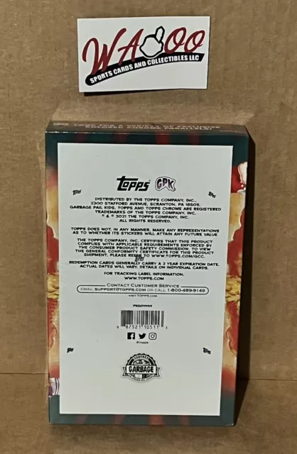 2021 Topps Garbage Pail Kids Chrome Series 4 Hobby Box Factory Sealed Case Fresh 2