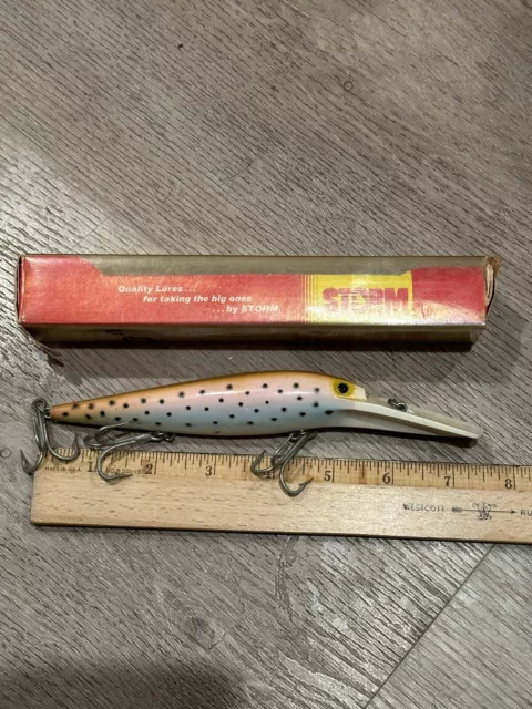 Storm Pre Rapala BIG MAC Rainbow Trout DR41 7" Diving Crankbait Fishing Lure