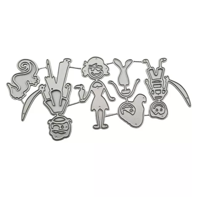 Lovely Family Metal Cutting Dies Stencils DIY Scrapbooking Album Paper Card Mold
