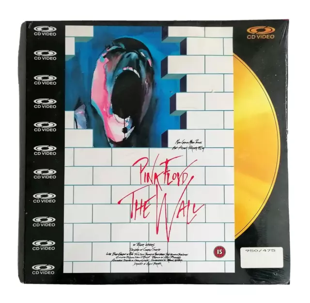 Pink Floyd ▪ The Wall ( CD VIDEO NEW) 12"  PAL, TV Album Europe Digital Sound