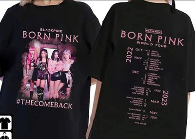 blackpink world tour shirt