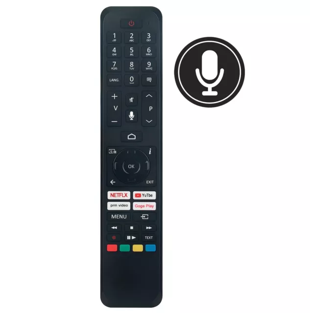 RC45160 Sprachfernbedienung für Toshiba TV CT-8563