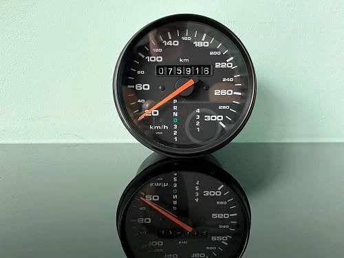 PORSCHE 964 993 Compteur De Vitesse Conversion De Miles En Km h Avec porsche-964-993-compteur-de-vitesse-conversion-de-miles-en-km-h-avec