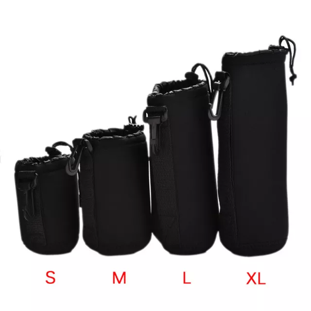 Neoprene Waterproof Soft Camera Lens Pouch Storage Bag Case Size- S M L EH(-)