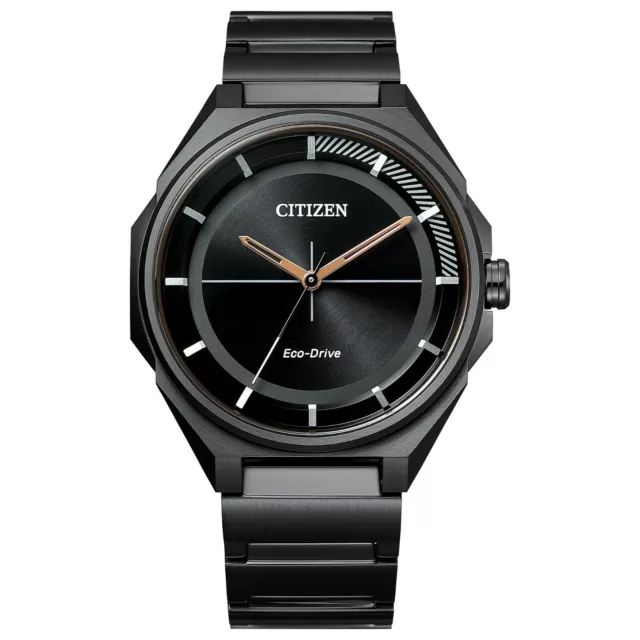 Citizen Eco-Drive Men's Weekender Black Dial Bracelet Watch 41MM BJ6535-51E