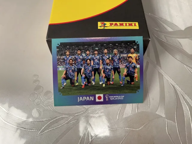 Panini FIFA Fussball-Weltmeisterschaft Katar 2022 Albumaufkleber - JPN1 Japan Teamfoto
