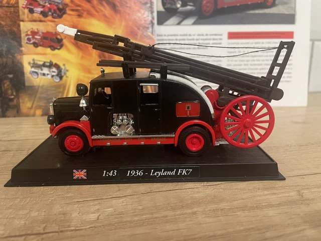 CHRISTIE FRONT DRIVE STEAMER 1912 POMPIERS ROAD CHAMPS 1:43