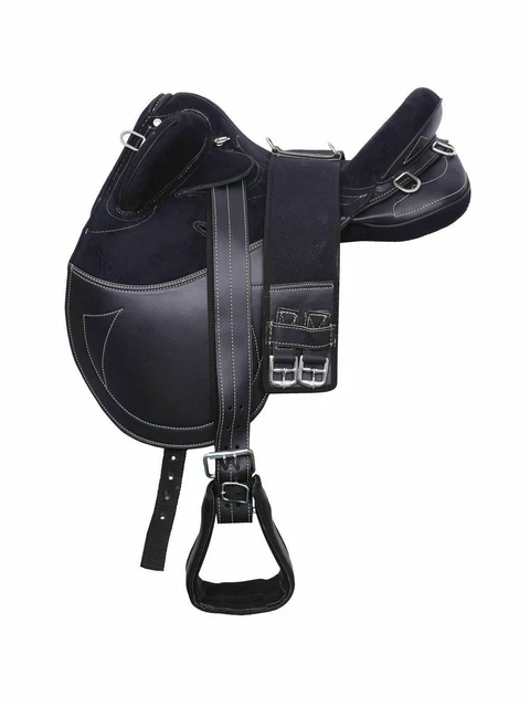 Selle Synthétique FREENY Stock Australien Sans Corne - Taille 17,5, Neuve