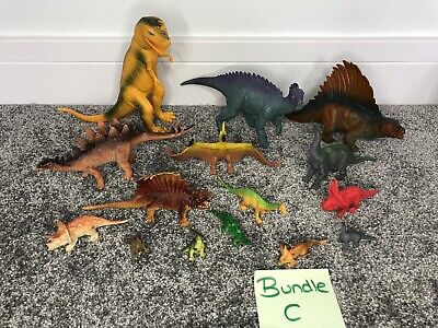 x15 Dinosaurs - Dinosaur Toys, Figures, Bundle Joblot Dino Toy Plastic