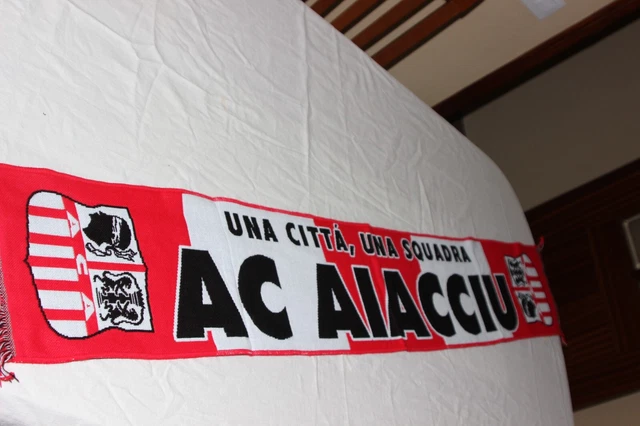 Écharpe Vintage AC Ajaccio (ACA) – Football, Supporter