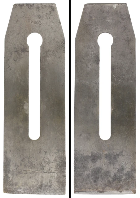 Early 2 5/8 Inch Iron for Sargent No. 424 Plane - Oval Trademark -mjdtoolparts