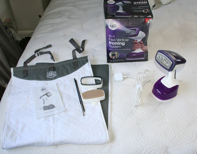 Verti steam pro deals handheld garment steamer