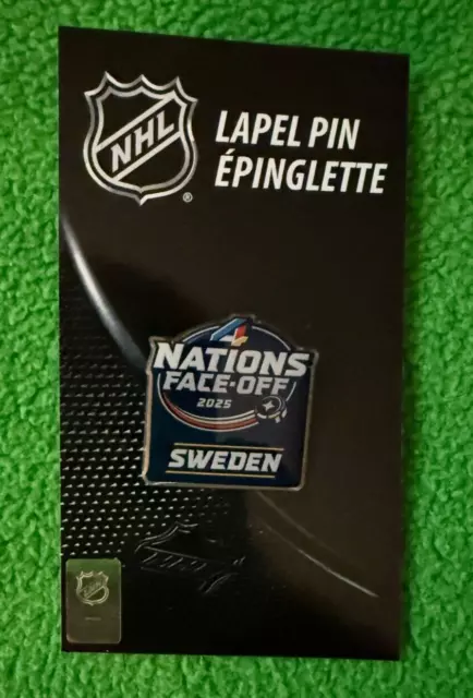 2025 FOUR 4 Nations NHL Hockey Lapel Pin Team Sweden Logo 16.99 PicClick CA