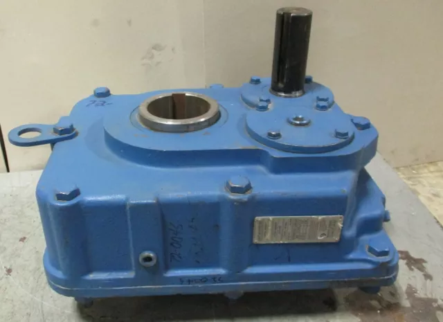 Foote Jones 8215-H24 Shaft Mounted Drive Gear Reducer Estimated 24.65:1 Ratio