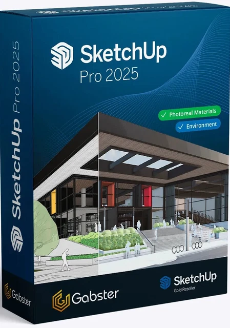 SKETCHUP PRO 2025- software modellazione 3D - PC Windows+MAC EUR 10,00 ...