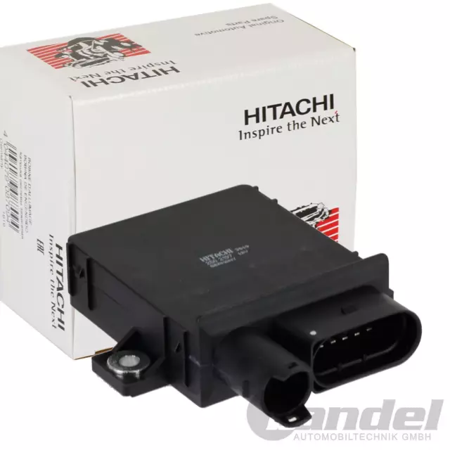 HITACHI STEUERGERÄT GLÜHZEIT + BERU GLÜHKERZEN passend für BMW E90 E60 E53 E70 2