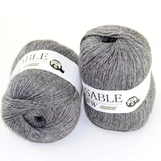Sale 2X50gr Balls Super Warm Pure High Cashmere Blankets Rugs Crochet Yarn 03