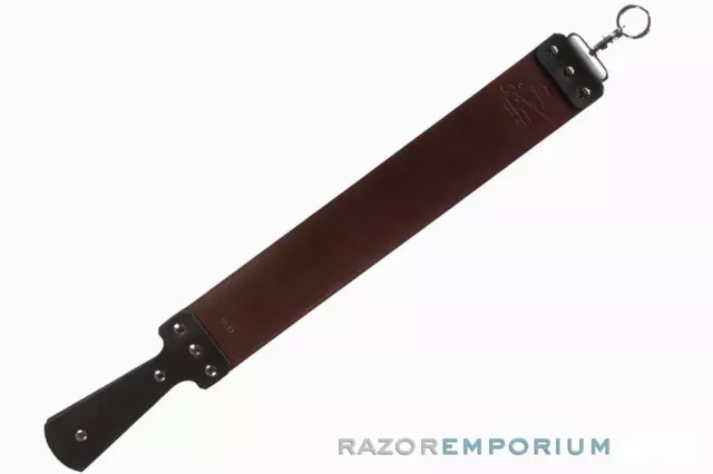 3" Razor Emporium Latigo & Canvas Straight Razor Strop | Made in USA