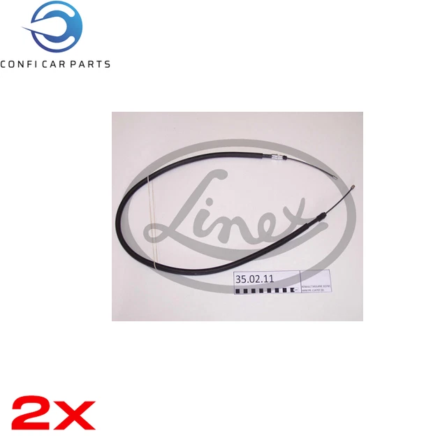 Handbremsseil Bremsseil Paar Hinten Linex 350211 2Pcs P Neu Oe Qualit�T