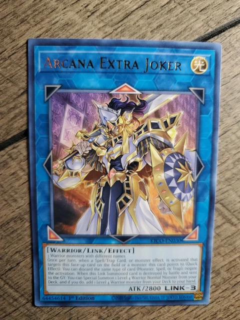 Yu-Gi-Oh! Arcana Extra Joker KICO-EN030 Rare 1st Ed New