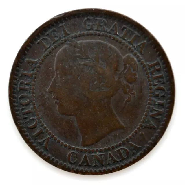 1859 Canada Queen Victoria Large Cent World Coin