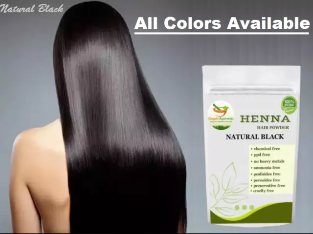 Herbal Henna Hair Color –100% Organic Natural Chemical Ammonia free Hair Care