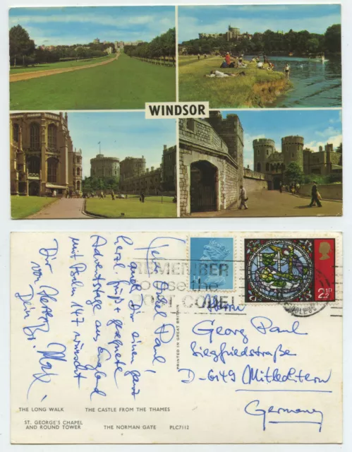 66075 - Windsor - Postcard, Run