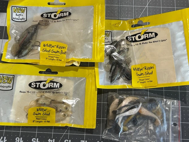 PECHE TABLEAU PUB leures storm wildeye curl tail minnow EUR 25,00