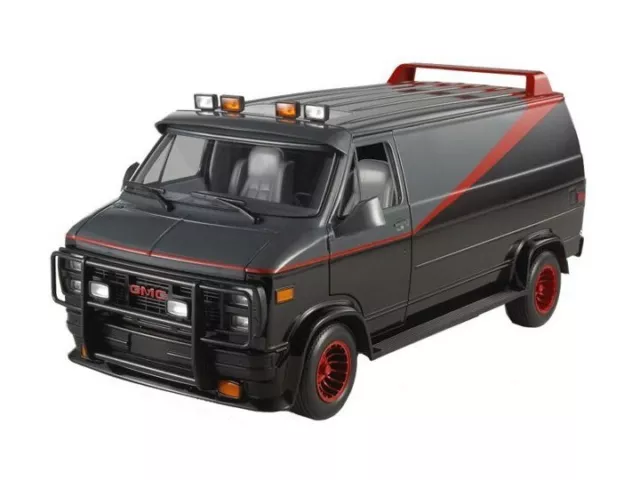 GMC Vandura A-Team Van 1983 TV-Serie grau schwarz 1:43 Greenlight GRE 86515