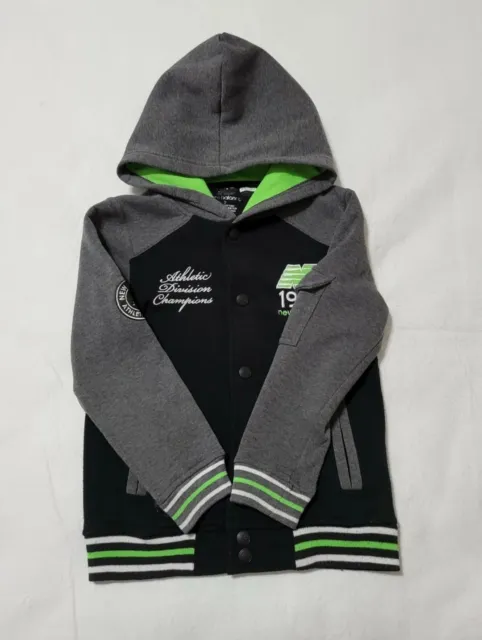 New Balance Athletic Division Champions Hooded Fleece Varsity Jacket 16'W x 20'L