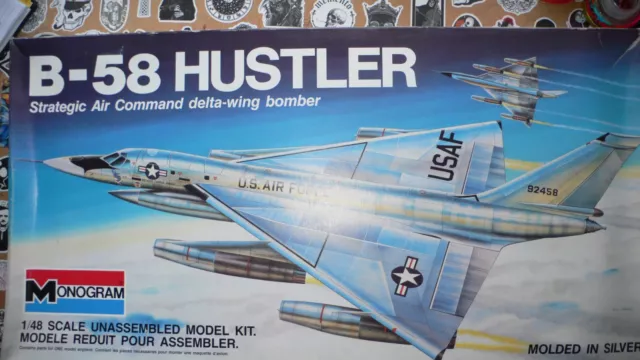 Monogram 1/48 B-58 Hustler Aircraft Model Kit