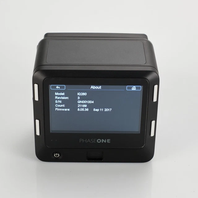 PHASE ONE IQ280 Medium Format Digital Back 80MP Hasselblad H645 Mount