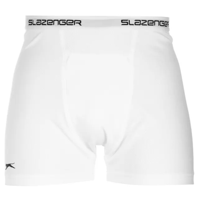 Slazenger Mens Cricket Box Shorts Boxer Underwear Football Stretch Elasticated