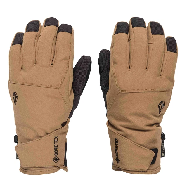 Volcom Mens CP2 Gore Tex Ski Snowboard Glove Caramel