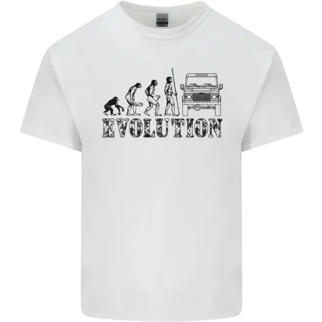 4x4 Evolution Spento Roading Strada Guida Uomo Cotone T-Shirt