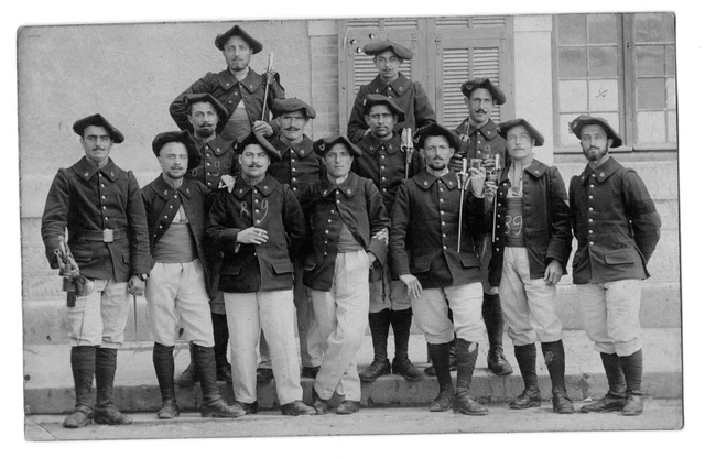 Carte Postale Ancienne - Briançon, Chasseurs Alpins - Verso écrit, Années 1900