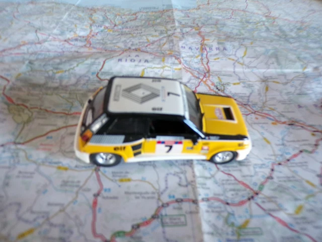 SOLIDO 1/18 - RENAULT 5 Turbo - Tour de Corse 1980 - Little Bolide