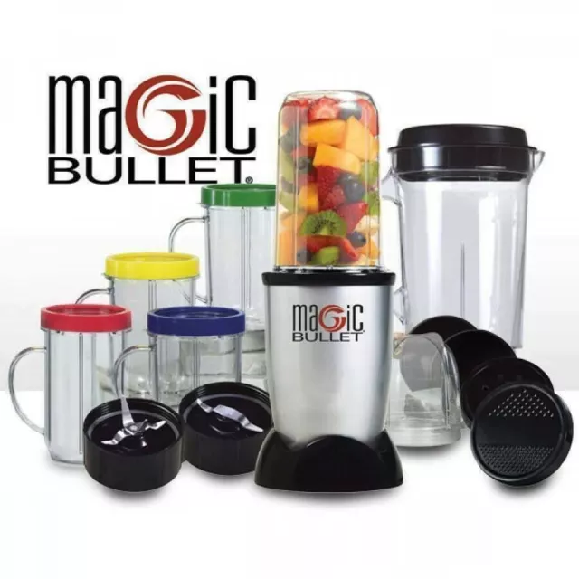 Magic Bullet Magic Mixer Frullatore Elettrico 21 Pezzi Centrifuga Frutta Verdure 3