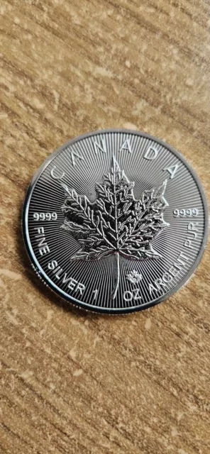 1 oz Canadian Maple Leaf Coin 2022