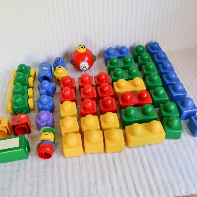 LEGO DUPLO PRIMO Baby Mixed Bundle Building Blocks 49 PC 90s