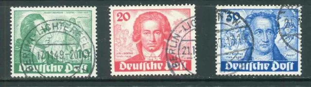 9: Berlin - Mi-Nr. 61-63 gestempelt - gepr. Hans-Dieter Schlegel BPP - Mi. 180,-