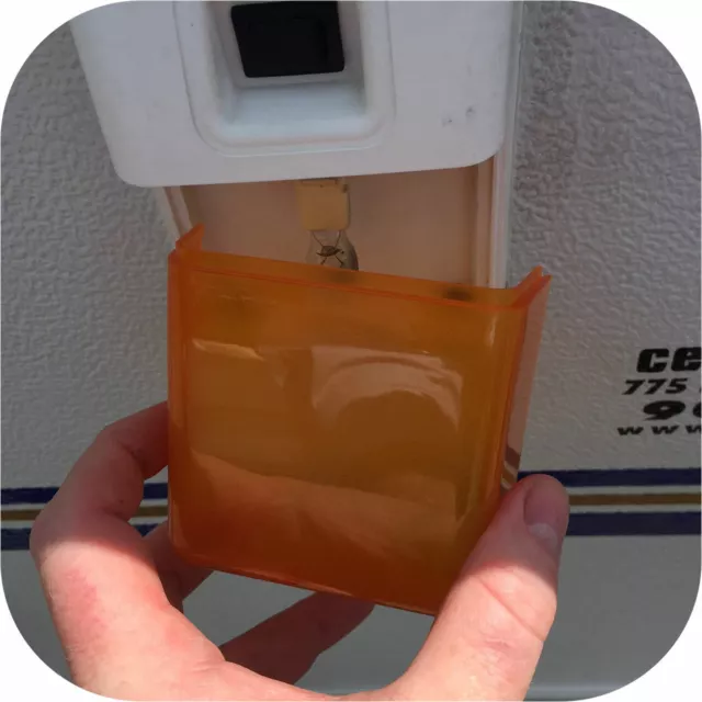 Porch Amber Light Lens Camper RV Travel Trailer Pop Up Jayco Fleetwood NEW