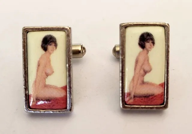 Paul Smith Naked Lady Cufflinks