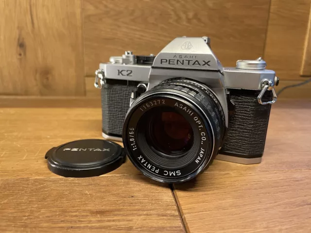 Près De Mint Pentax K2 Caméra à Film Smc PENTAX 55mm F/1.8 Lentille De Japon