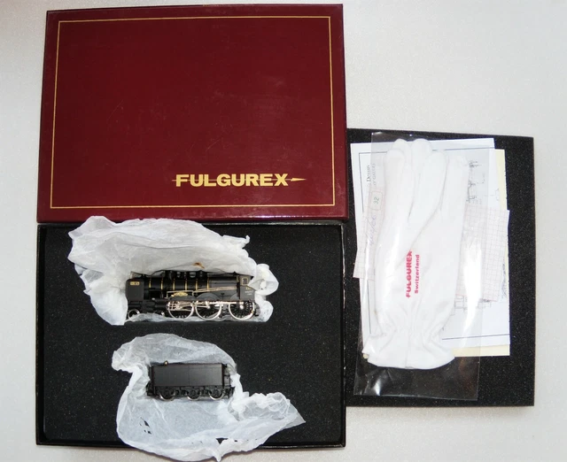 Locomotive à Vapeur Fulgurex 230 K 230-147 EST - Échelle O - Laiton - Occasion