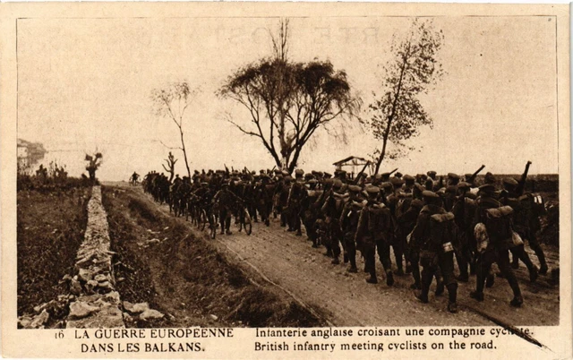 CPA AK Military The European War - In the Balkans (362446)