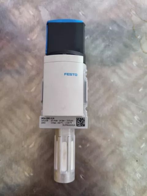 Festo MS4-EM1-1/4 on/off valve with Silencer (New no box) ex stock