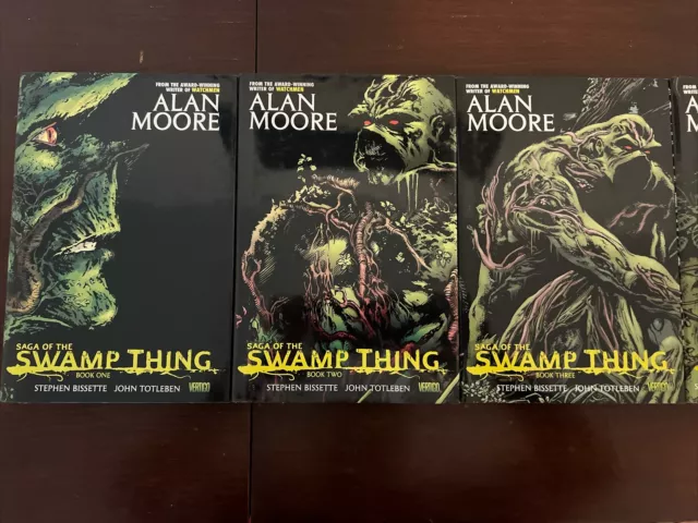 Swamp Thing Alan Moore Hardcover Set Vol 1-6 Vertigo Comics
