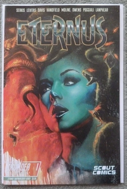 Eternus #1..Davis/Moline..scout Comics 2022 1St Print..vfn+..Andy Serkis