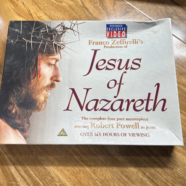 JESUS OF NAZARETH VHS Film Robert Powell Six Hours Long Collectors ...
